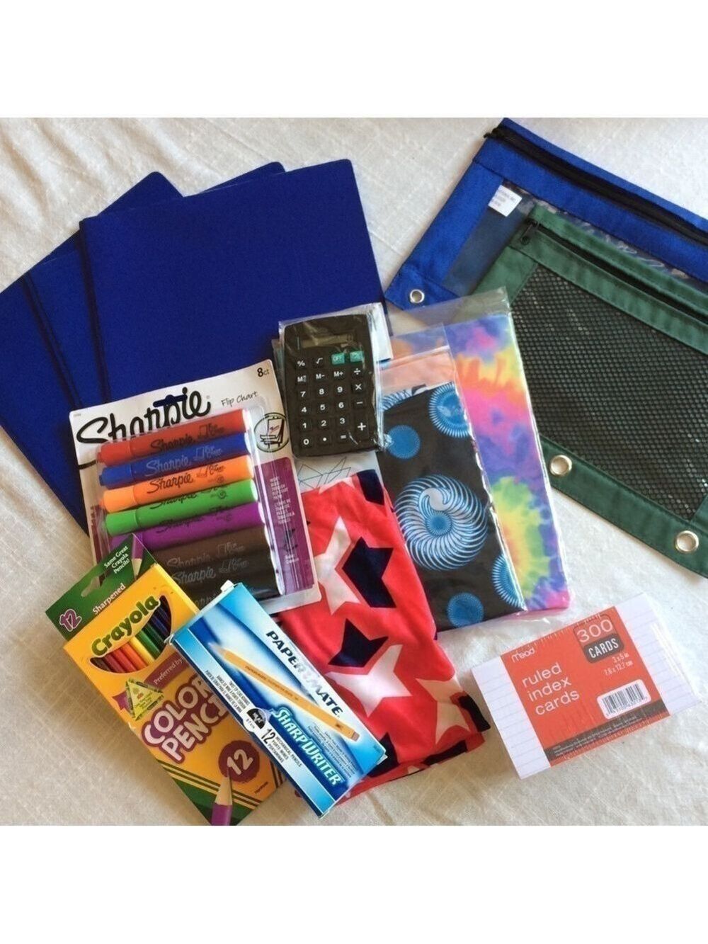 School Office Craft Art Supply Bundle Markers Pencils